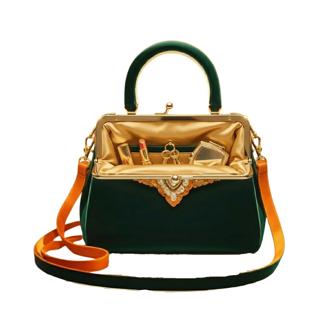 Emerald Jewel Satchel